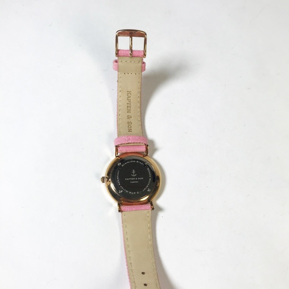 Kapten & Son Pink Canvas Strap Analog Watch - Picture 5 of 8
